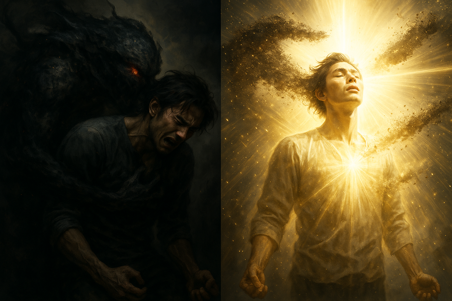 被撒旦吞噬99%的灵魂，当场重获新生